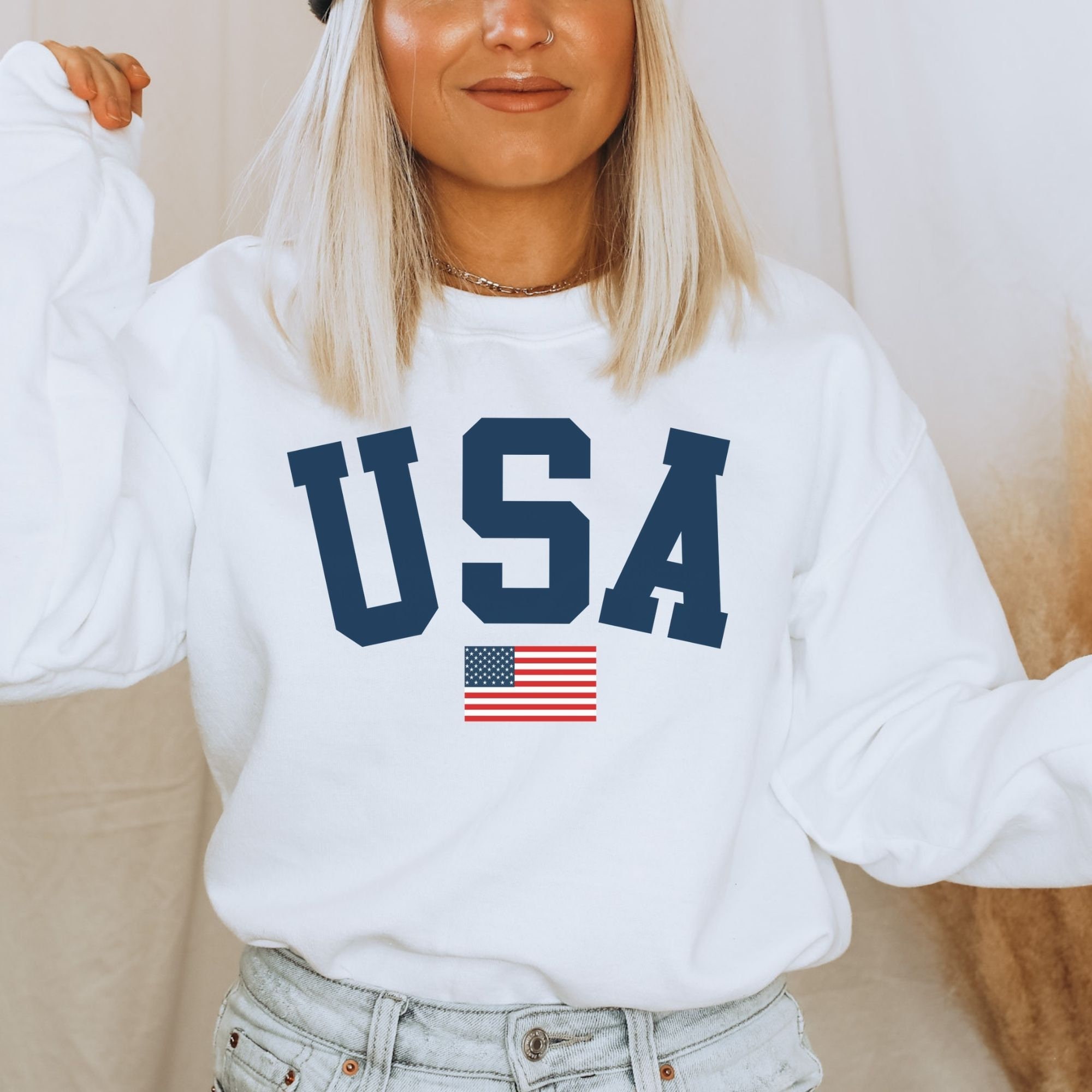 LuLaRoe Irma tunique haute basse drapeau américain petit haut