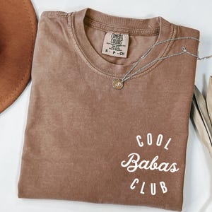 Cool Baba-clubshirt, Baba-shirt, cadeau voor Baba, Vaderdagcadeau, shirt grappige echtgenoot, Baba To Be cadeau, shirt vader, Comfort Colors® Dad-T-shirt