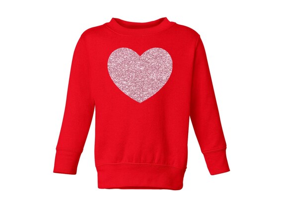 Matching Mommy and Me Valentines Shirts, Heart Sweatshirt, Rose