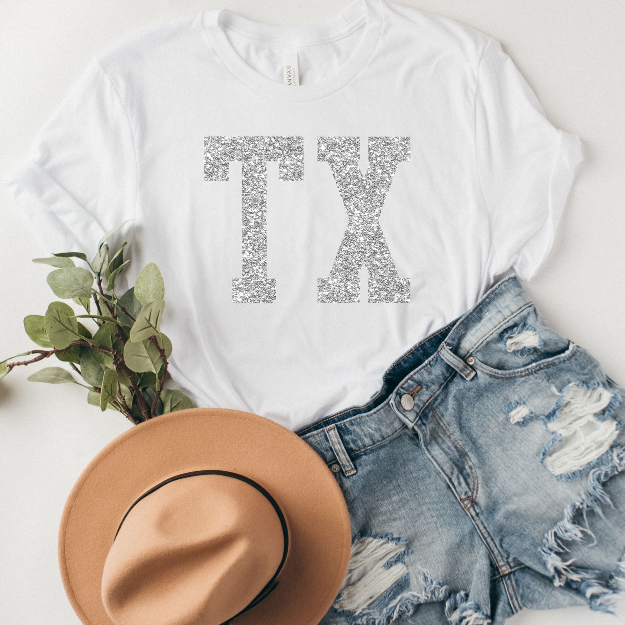 Discover Texas Shirt, Texas Orange Tshirt, Womens Texas T shirt, Unisex Texas T-shirt, Texas Longhorns, Glitter Texas Shirt, Proud Texan, Texas Tees