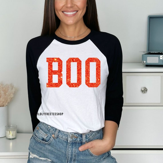 Women's 3/4 Sleeve Halloween Shirt - Bohemian Print Fall Tops 2025