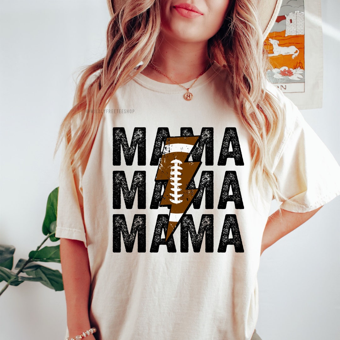 Football Mama T-shirt, Mom Football Shirt, Football Game Shirt ...