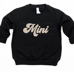 Matching Aunt and Mini Sweatshirts, Retro Aunt Sweatshirt, Aunt and Niece Shirts, Best Gifts for Aunts, Matching Aunt and Niece Sweaters image 10