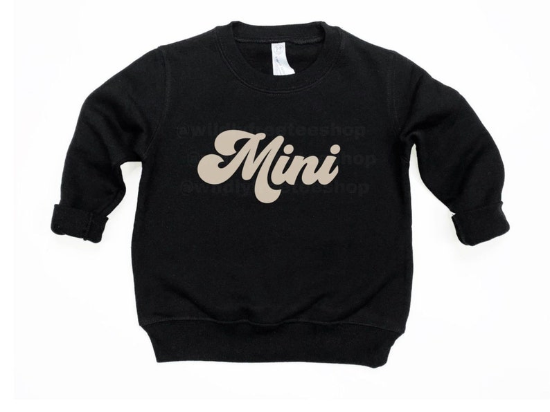 Matching Aunt and Mini Sweatshirts, Retro Aunt Sweatshirt, Aunt and Niece Shirts, Best Gifts for Aunts, Matching Aunt and Niece Sweaters image 10