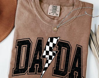 Camiseta para papá, camiseta vintage estilo universitario con estampado gráfico, regalo para papá de Comfort Colors®