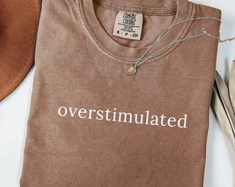 Camiseta divertida y sarcástica Comfort Colors® 100 % algodón suave y transpirable, tallas S-4XL, varios colores