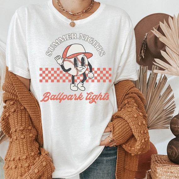 Retro Baseball Shirt Inspired Tee Etsy