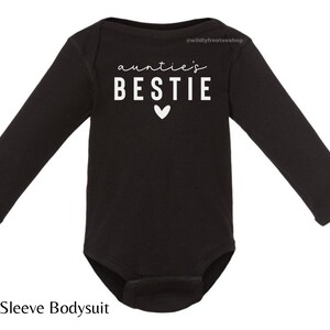 Personalized Auntie and Aunties Bestie Shirts, Auntie Me Sweatshirts, Aunt Sweatshirt, Aunt Niece Shirts, Best Gifts for Aunt, Aunt Nephew image 5