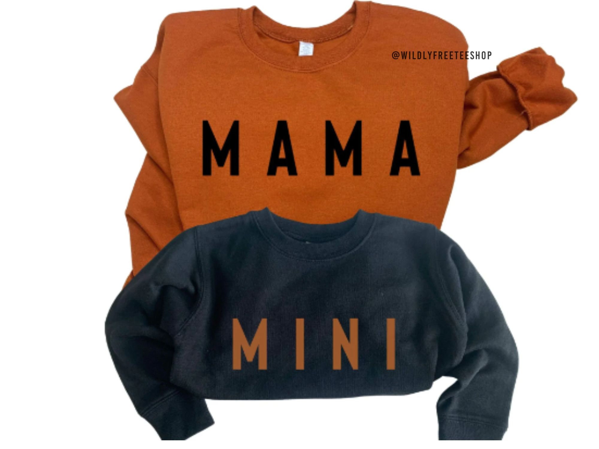 Discover Dada and Mini Fall Sweatshirts, Dad Sweatshirt, Dad and Son Outfits, Best Gifts for Dad, Dad and Daughter Sweaters, Matching Family Shirts