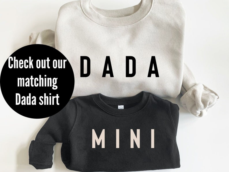 Matching Mama and Mini Sweatshirts, Mama Sweatshirt, Mother Daughter Shirts, Best Gifts for Moms, Matching Mommy and Me Sweaters, Toddler image 2