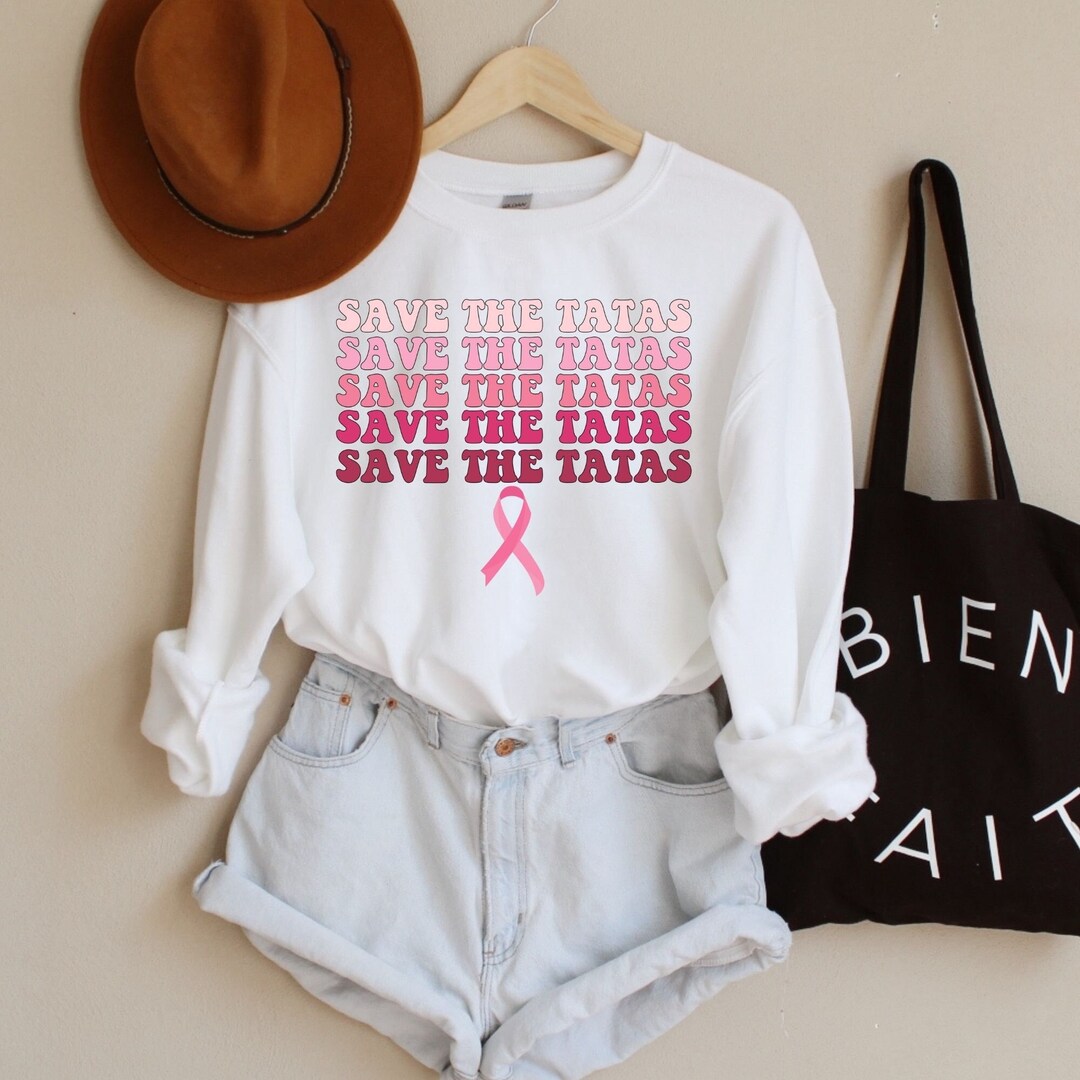 Save The Tatas T Shirt Breast Cancer Awareness