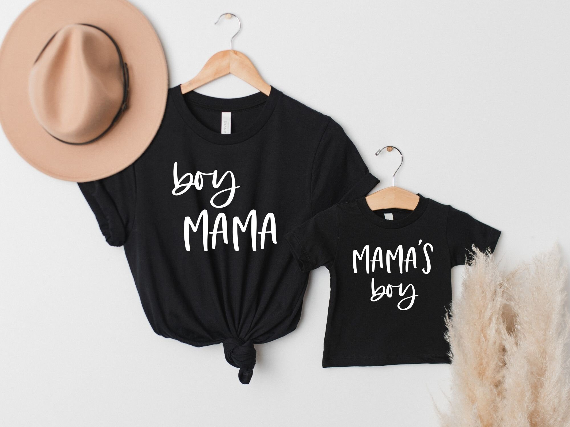 Boy Mama Shirt Mamas Boy Shirt Mommy and Son Matching Etsy