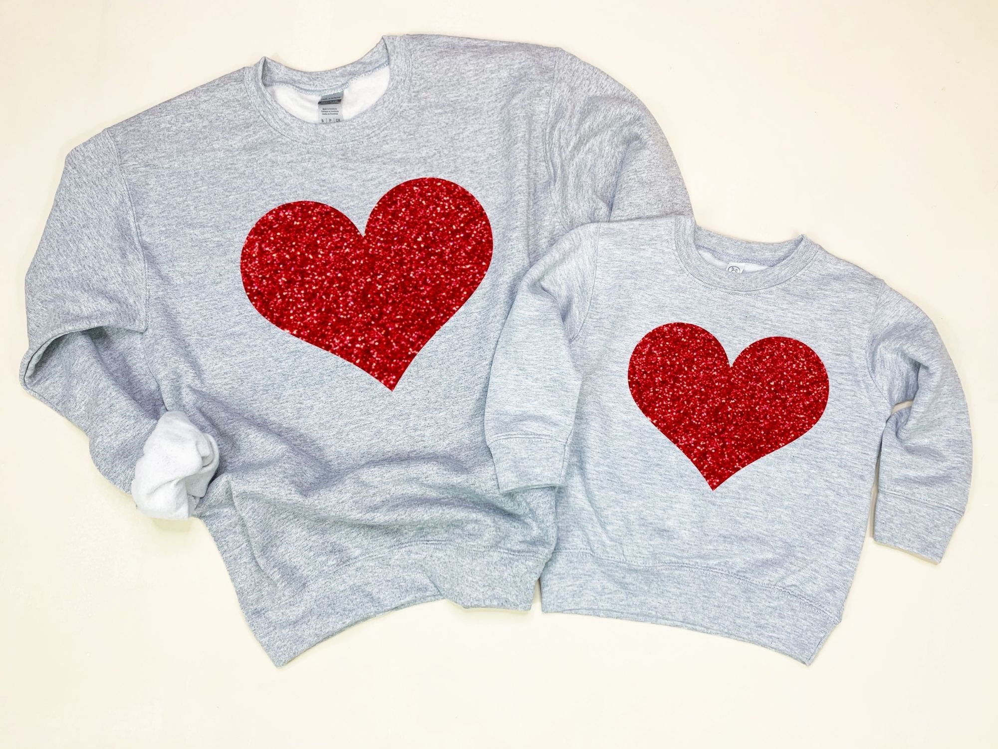 heart shirts and sweaters