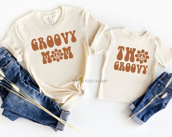 Two Groovy Birthday Girl Shirt: 2nd Birthday Outfit
