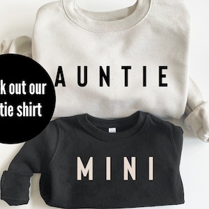 Matching Mama and Mini Sweatshirts, Mama Sweatshirt, Mother Daughter Shirts, Best Gifts for Moms, Matching Mommy and Me Sweaters, Toddler image 3