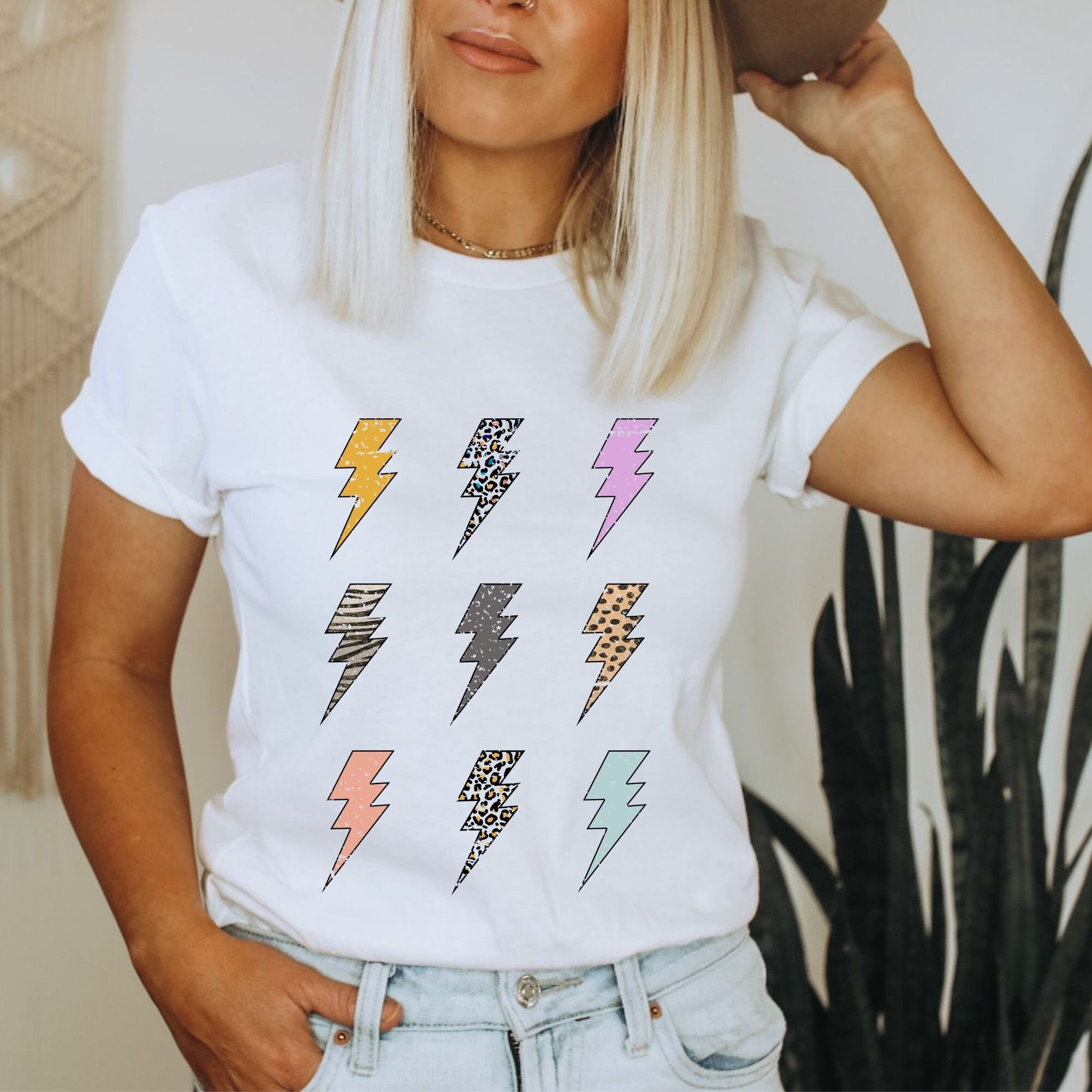 lightning bolt graphic tee