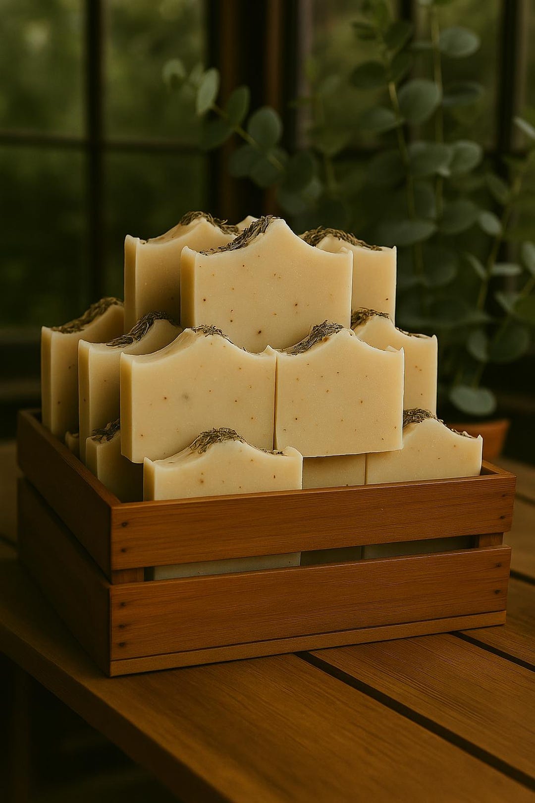 Eucalyptus Mint Bar Soap | Refreshing Handmade Cold Process Soap With ...