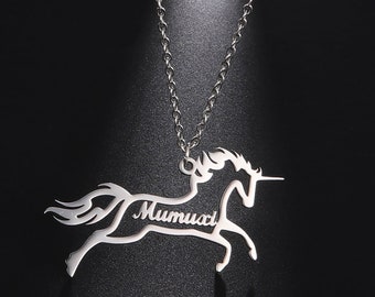 Princesse Cadeau Fête Anniversaire Filles Sirène Coquille Licorne Pendentif Colliers Bijoux Set Enfant HIFOT 6 Pièces Licorne Sirène Collier Enfant Fille