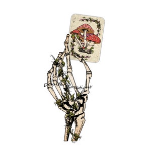 Skeleton hand PNG file