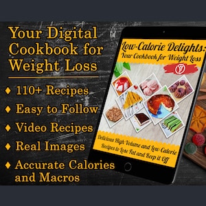 High Protein Meal PDF Low Calorie Anabolic Recipes for Weight Loss, Easy Diet Meals, Fat Burning Food, Anabolic Cook Book