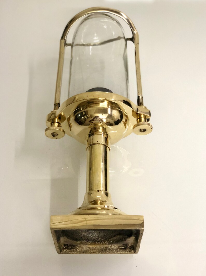 Nautische Messing antike Lampe Schatten neue Marine Passageway | Etsy