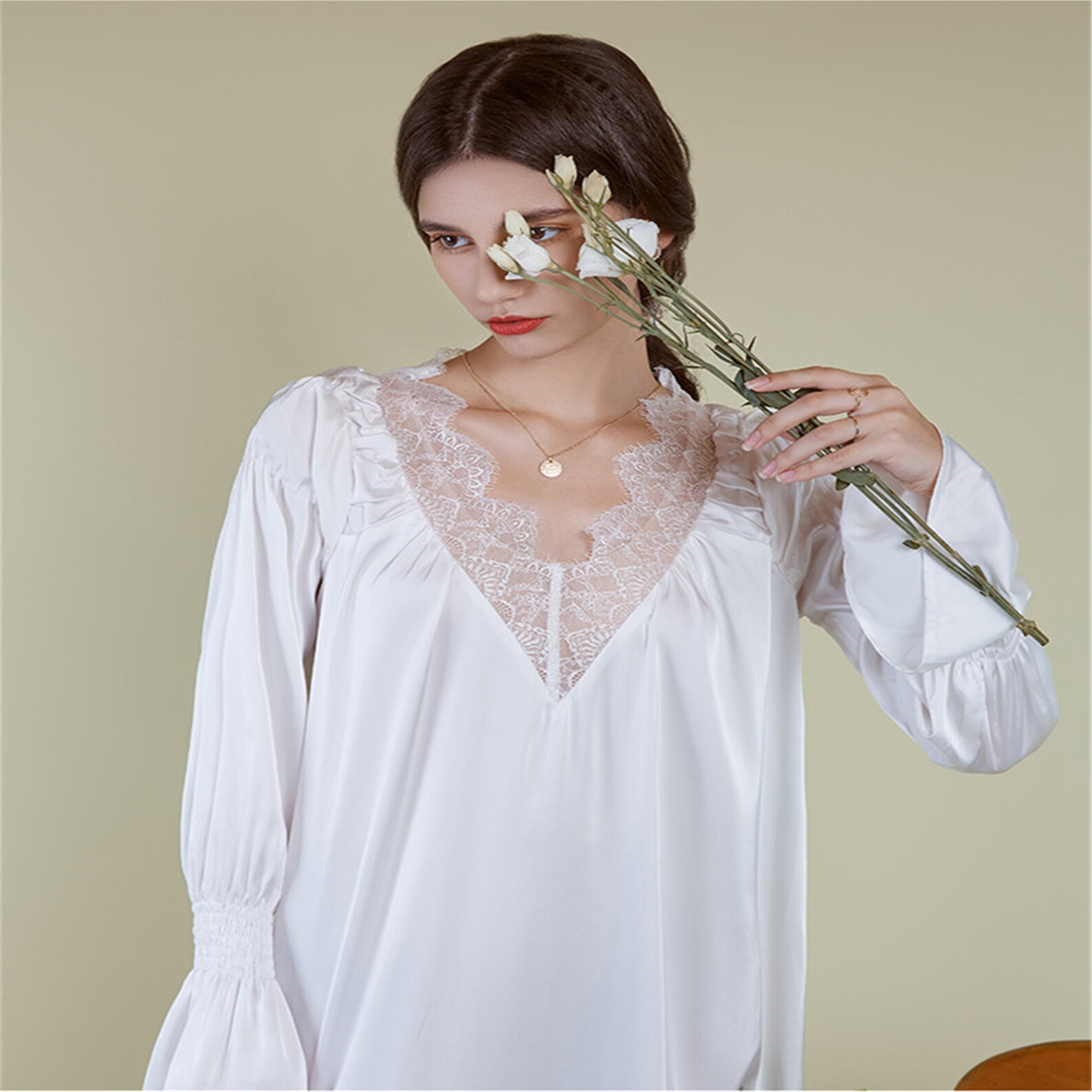 Lace nightdress female very fairy sexy pajamas female summer Etsy