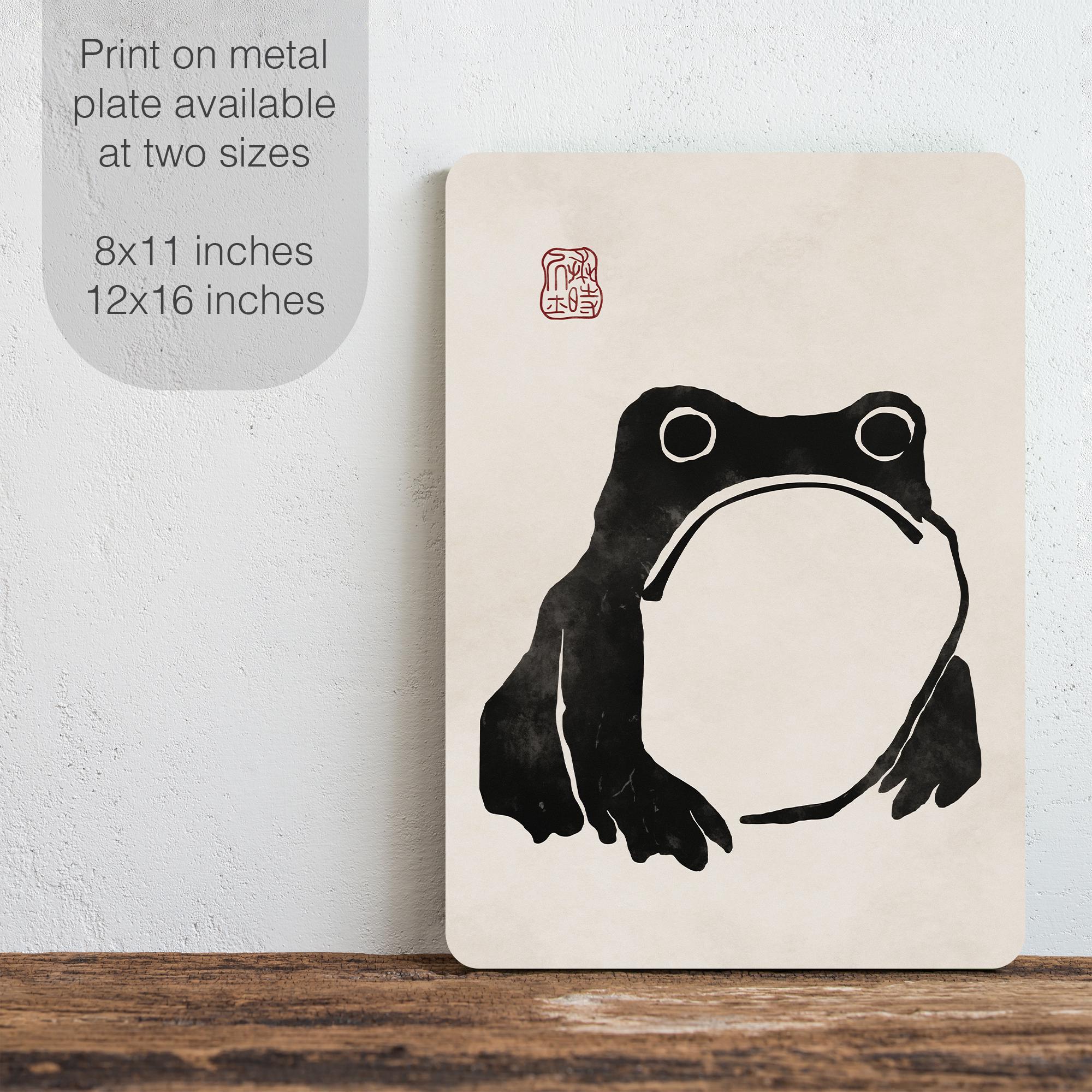 Frog by Matsumoto Hoji Japanese Art Print | Home Decor Wall Art