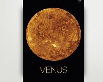 Fortrolig Numerisk venom NASA Our Planets / Venus Poster Version A - Etsy Hong Kong