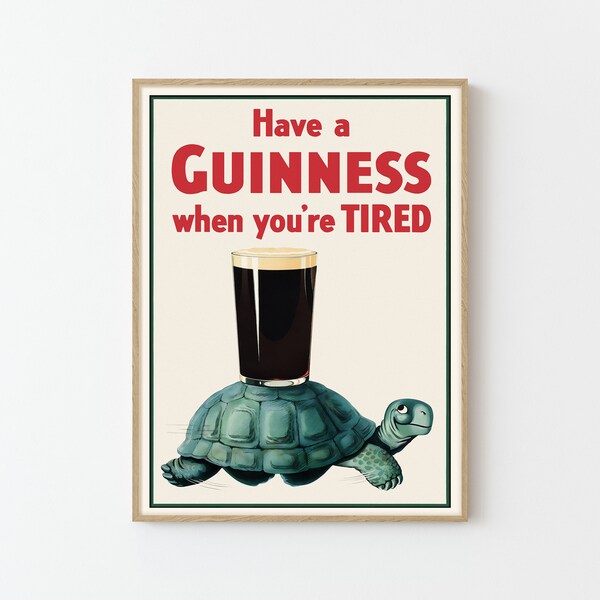 Guinness Poster - Etsy