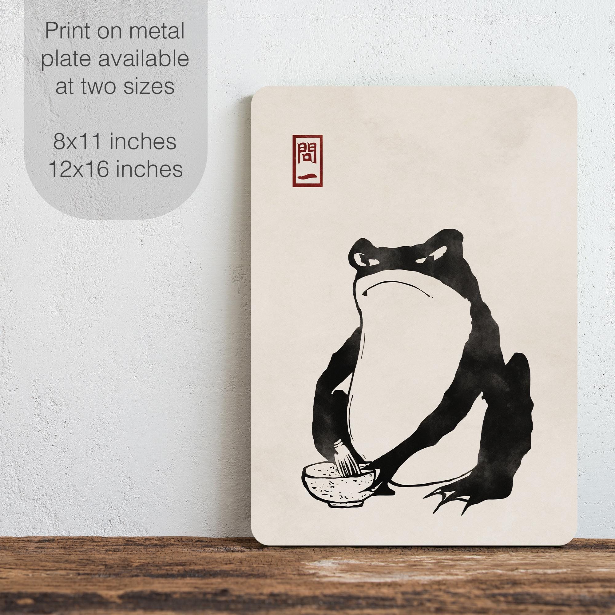 Frog by Matsumoto Hoji Japanese Art Print | Home Decor Wall Art - Etsy