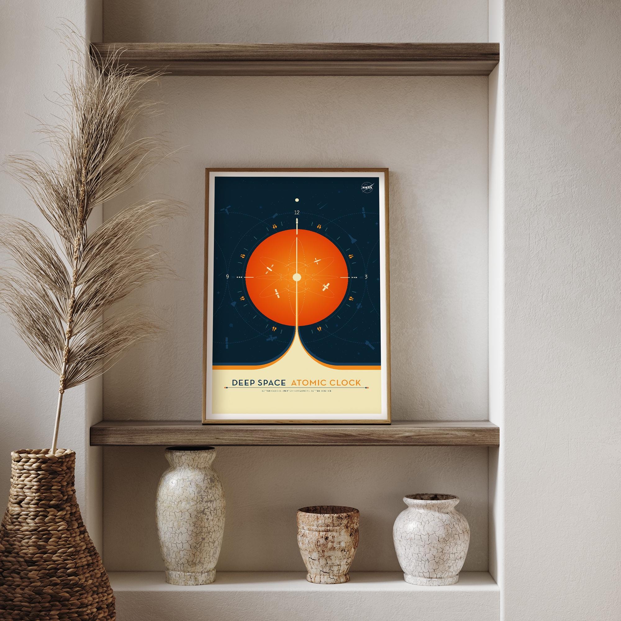 Deep Space NASA Space Travel Poster Print | Planet Wall Art | Home Deco ...