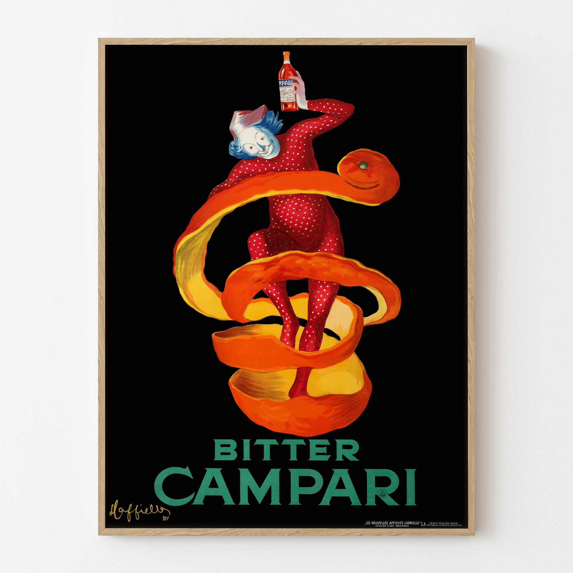 額縁付きポスター画 campari 額縁付きポスター画 campari Vintage