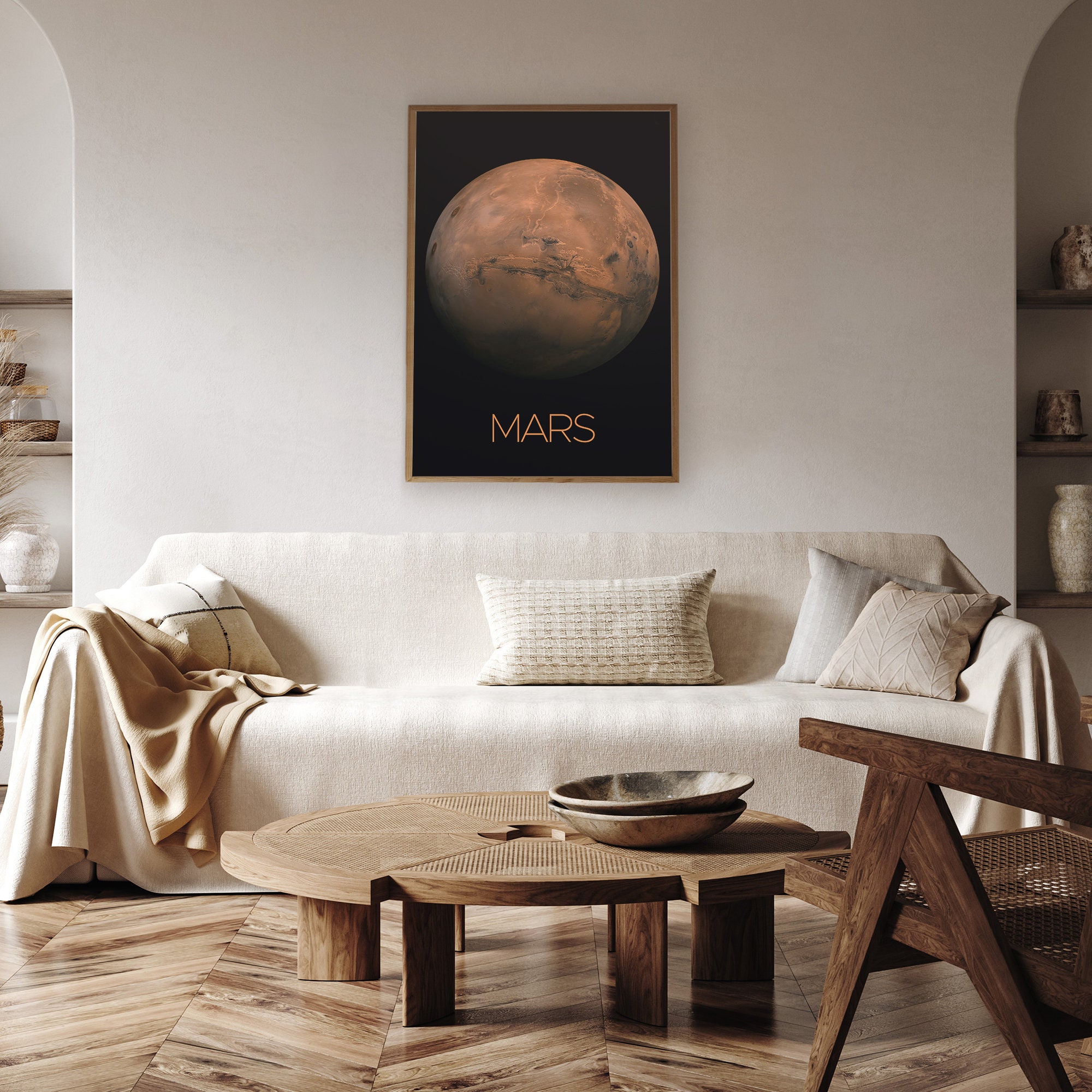 火星 NASA 宇宙旅行ポスタープリント | 惑星ウォールアート | ホーム