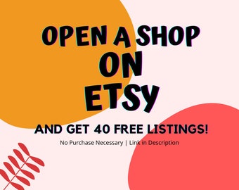 Open Etsy Shop Etsy