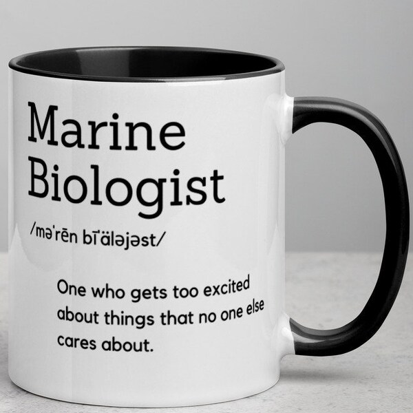 Marine Biology Shirt Etsy