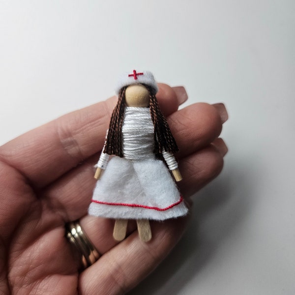 Tiny Treasures: Worry Doll Nurse