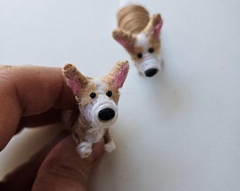 Tiny Treasures: Worry Doll, Dog, Corgi