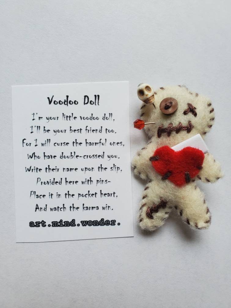 Emo Voodoo Doll Pins Effigy Aesthetic Pin for Sale by Jackrabbit Rituals