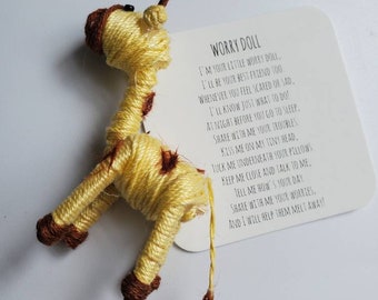 Worry Doll Poem - Etsy