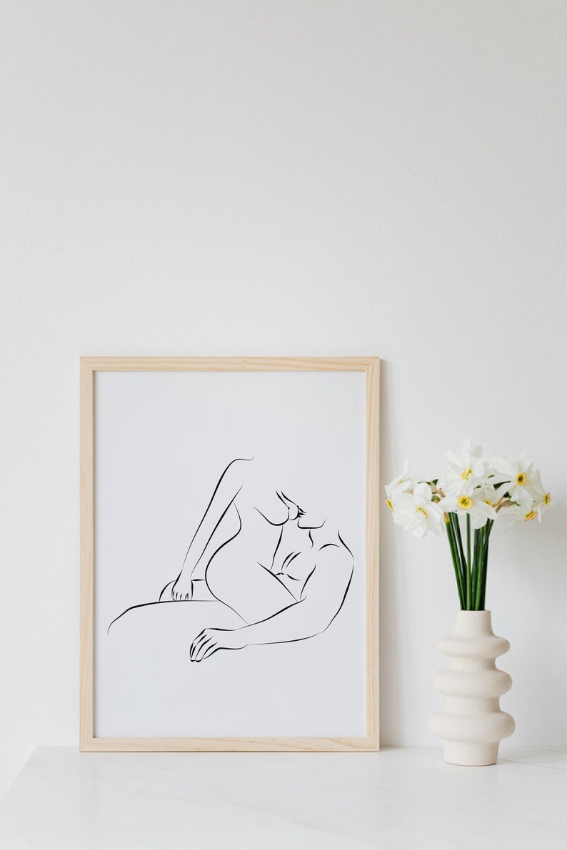 DIGITAL DOWNLOAD Sensual Bedroom Wall Art Sensual Art | Etsy