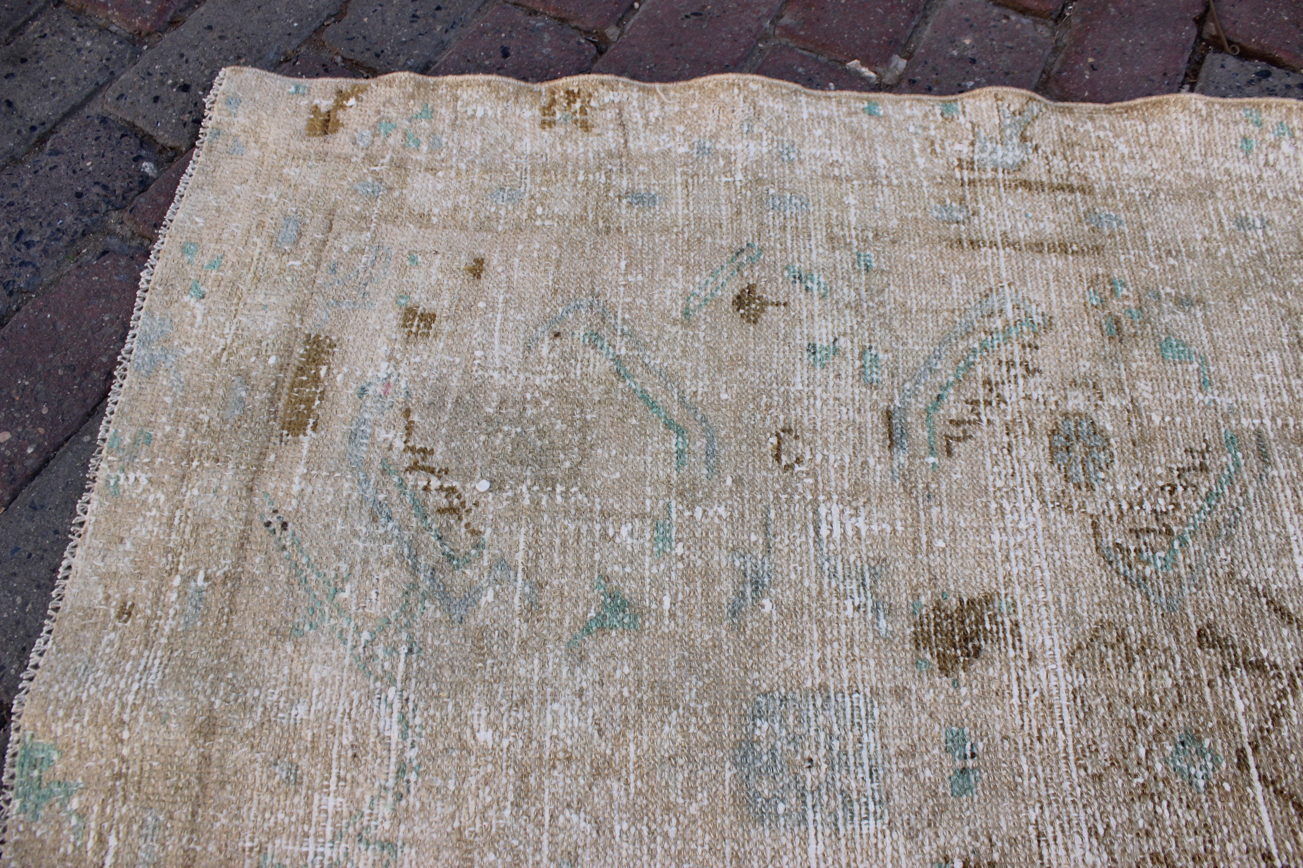 3 x 4'4 Erdtöne Outdoor-Teppich Waschküche Dekor | Etsy