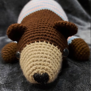 Kuscheltier Bär, Teddy, Gehäkeltes Amigurumi Bär, Handgemachtes, Plüschtier