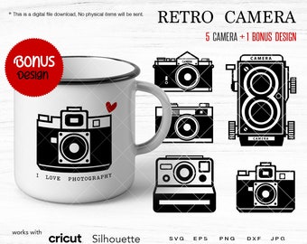 Download Vintage Camera Svg With Photos Etsy