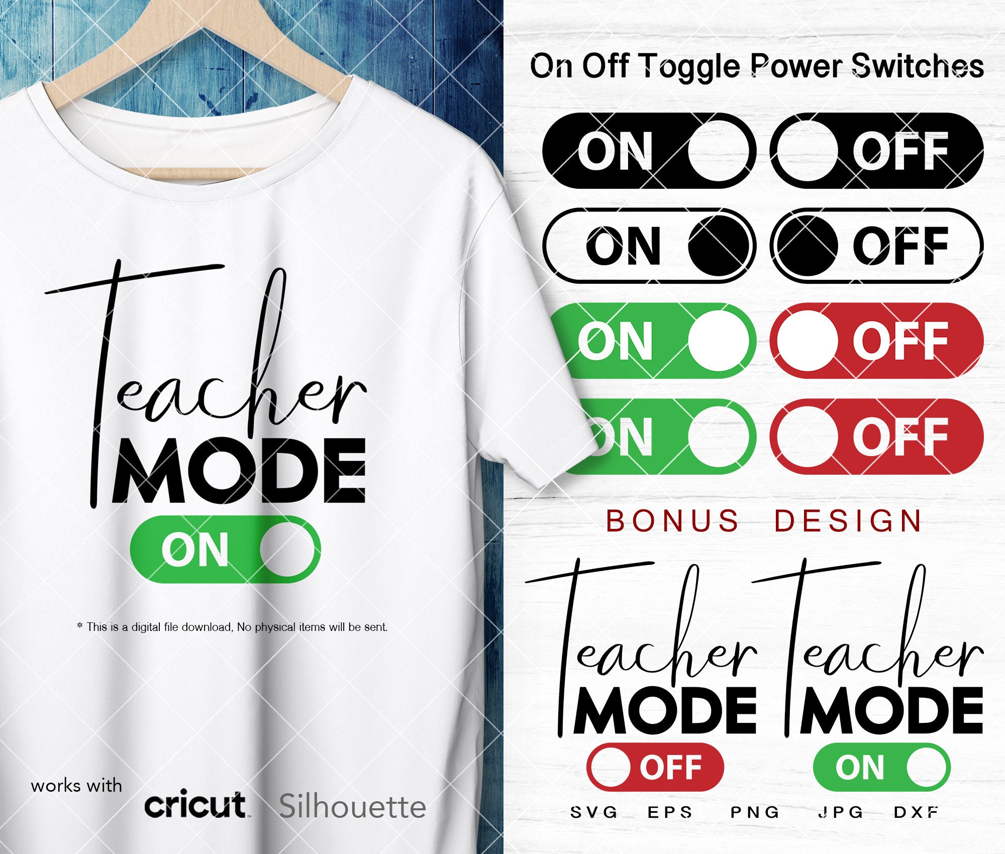 On off Toggle Power Switches SVG Shapes Svg Png Eps Dxf Jpg - Etsy