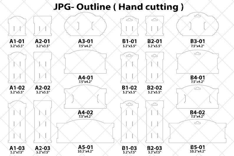Download 20 Hair Bow Headband Display Card Display Svg Shapes Svg Png Eps Dxf Jpg Files For Cricut And Silhouette Instant Download For Print Kids Crafts Craft Supplies Tools Theconnectfirm Org