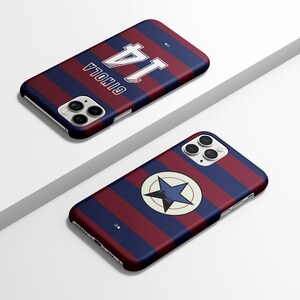 Newcastle The Magpies 1995-96 Away Kit Phone Case | iPhone 14 Case | Samsung Galaxy Case | Google Pixel Case | Father's Day Gift imagen 2