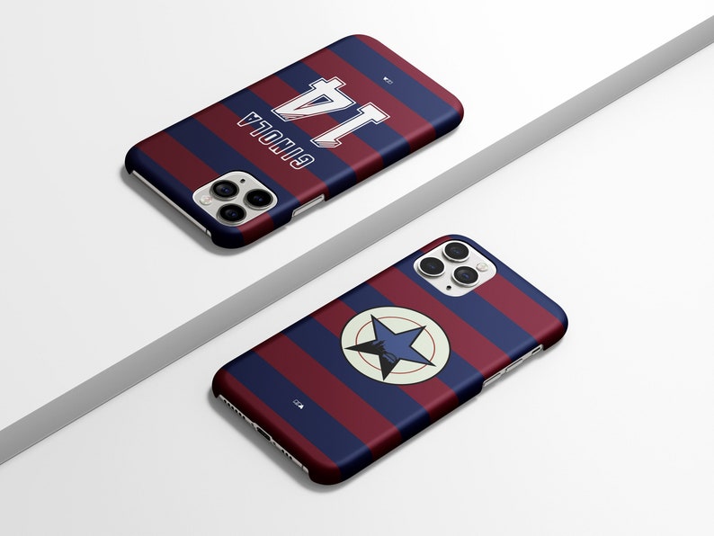 Newcastle The Magpies 1995-96 Away Kit Phone Case | iPhone 14 Case | Samsung Galaxy Case | Google Pixel Case | Father's Day Gift imagen 2