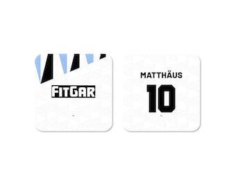 Inter 1991-92 Bortamatchunderlägg | Keramisk ölunderlägg | Fotbollsfanpresent | Födelsedagspresent | Fars dag-present