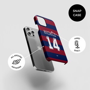 Newcastle The Magpies 1995-96 Away Kit Phone Case | iPhone 14 Case | Samsung Galaxy Case | Google Pixel Case | Father's Day Gift imagen 7