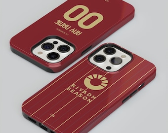 Roma Giallorossi 2024-25 Home Kit Phone Case | for iPhone | for Samsung Galaxy | for Google Pixel | Football Soccer Birthday Gift